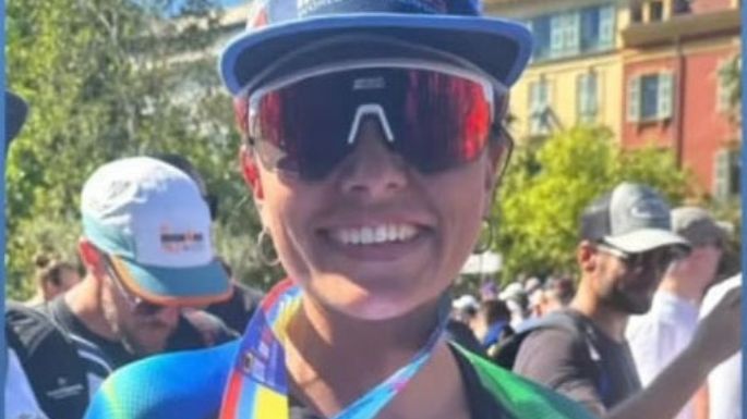 Micaela Puebla completó el desafío