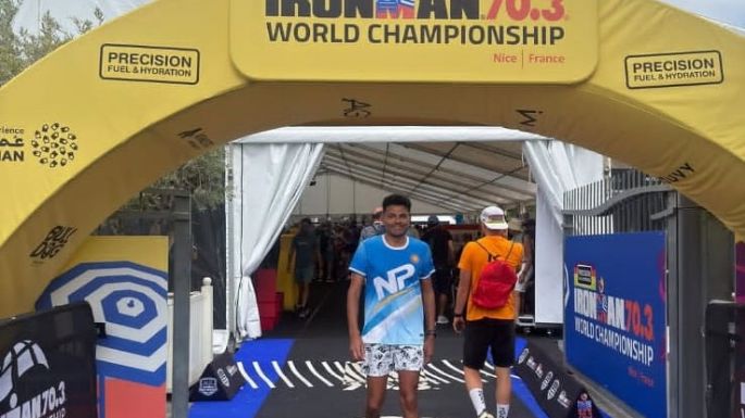 Natalio Puebla completó la exigente competencia