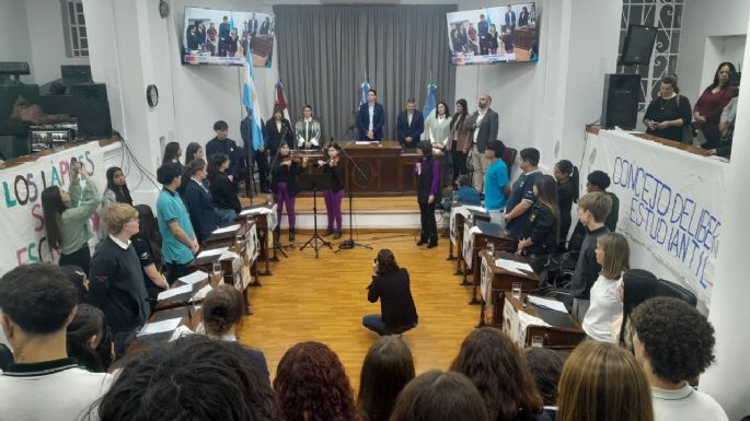 Jóvenes participaron de una sesión especial por La Noche de los Lápices