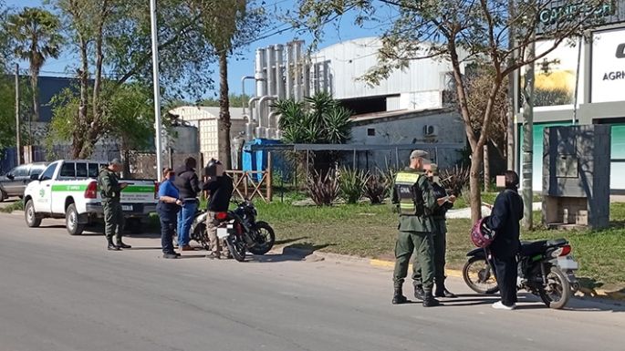 Retuvieron 20 motos y un auto en un operativo de prevención