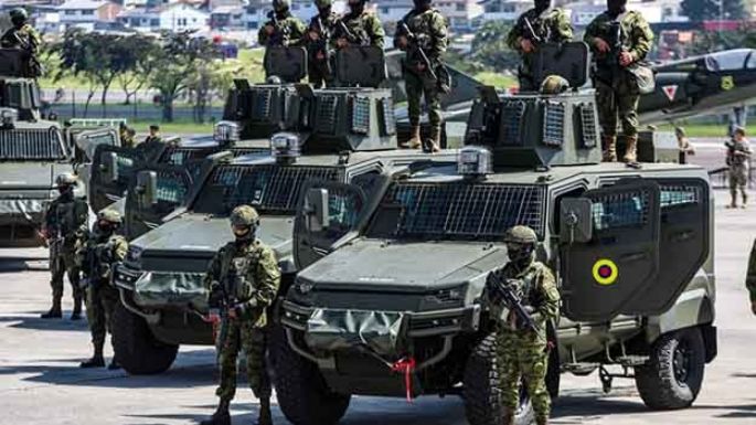 Ecuador decreta toque de queda en ocho provincias