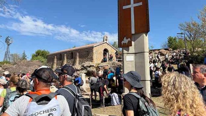 Cerca de 40 mil peregrinos en el Camino de Brochero