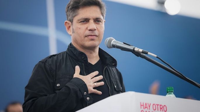 Kicillof se lanzó a presidente con un gesto hacia Cristina