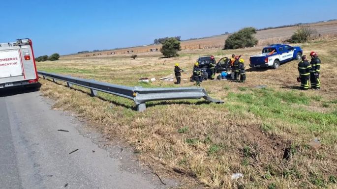 Accidente fatal en la autopista