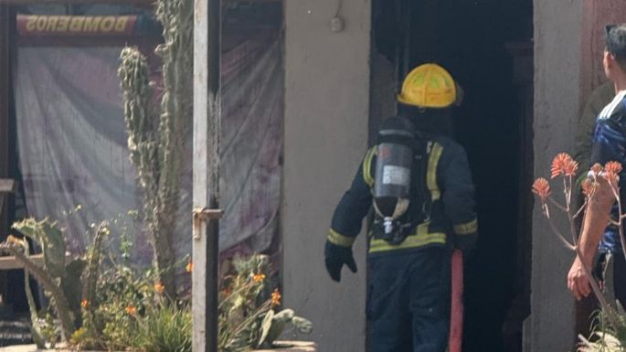 Bomberos sofocaron un incendio en Villa Nueva
