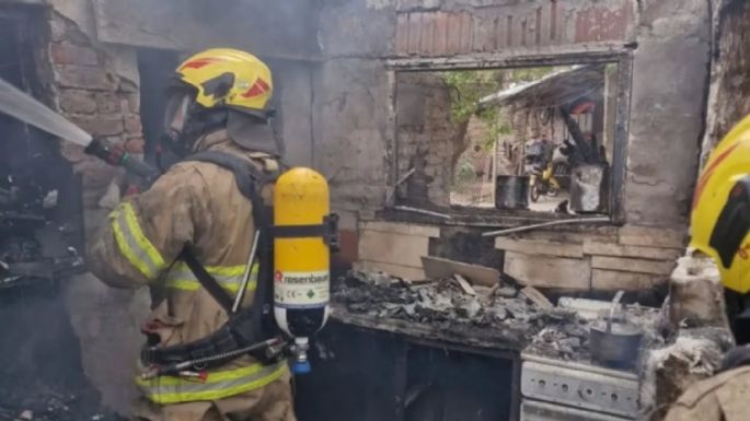 Murió un hombre de 66 años tras un incendio en una vivienda