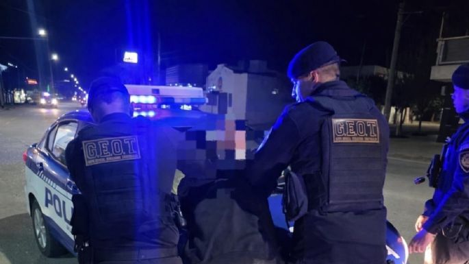 Lo vieron violentando una casilla rodante y terminó detenido tras intentar escapar