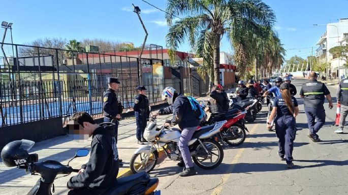 Retuvieron 87 vehículos durante el operativo interfuerzas en Villa María y Villa Nueva