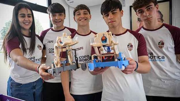 Escuelas de la región rumbo a la final de la Copa Robótica