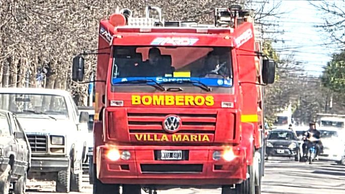 Incendio en un salón en barrio Belgrano