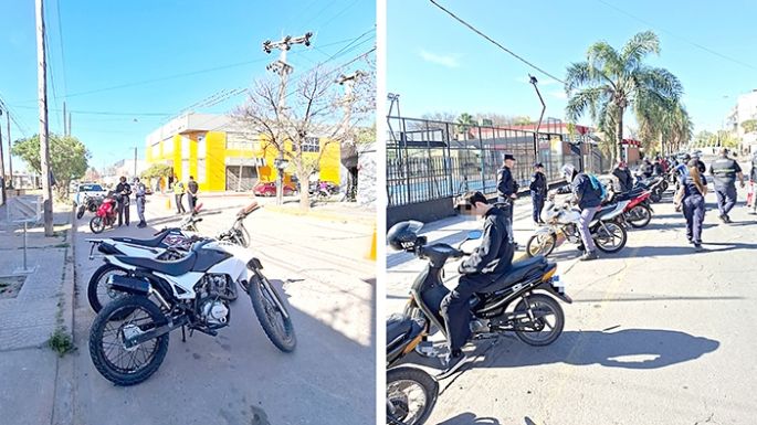 Aprehendieron a dos menores que robaron una moto