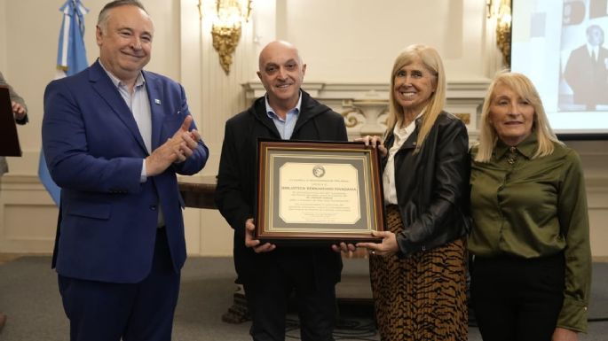 Homenaje a Antonio Sobral en la Legislatura de Córdoba