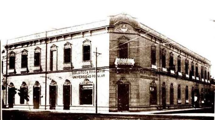 El origen ferroviario  de la Biblioteca Rivadavia