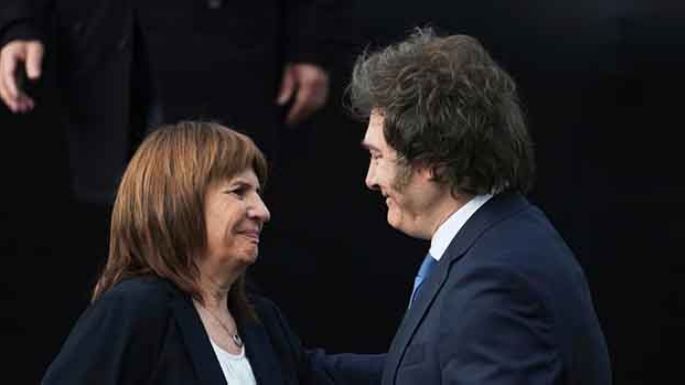 Bullrich se distancia de Milei y crece la interna “libertaria”