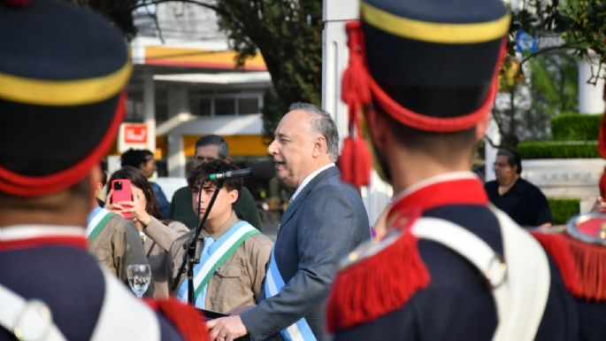 Villa María celebró su aniversario con un desfile cívico-militar