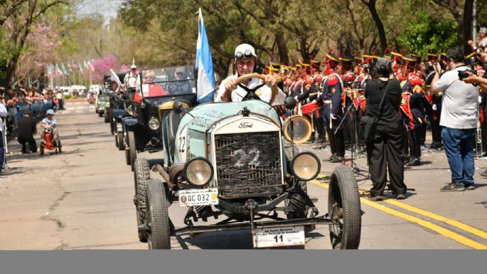Villa María celebró su aniversario con un desfile cívico-militar