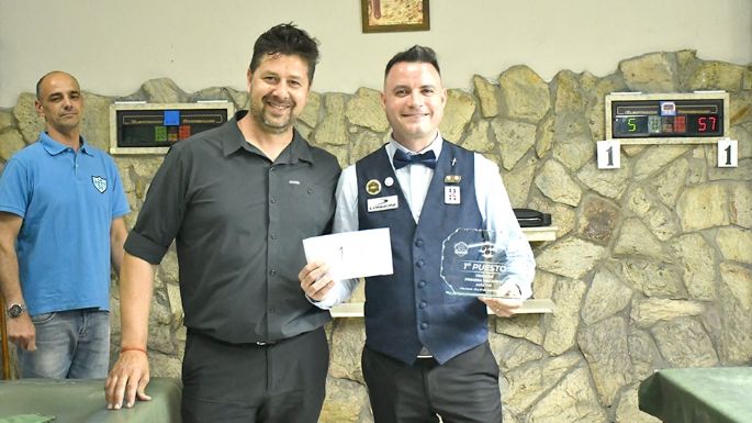 Alejandro Martinotti fue  campeón del “Aniversario”