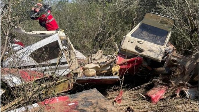 Cayó una avioneta tras un aterrizaje de emergencia