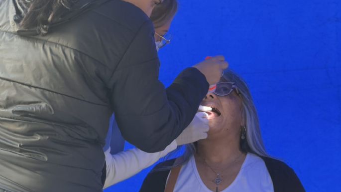 Más de 70 personas fueron atendidas en la campaña de prevención del cáncer bucal