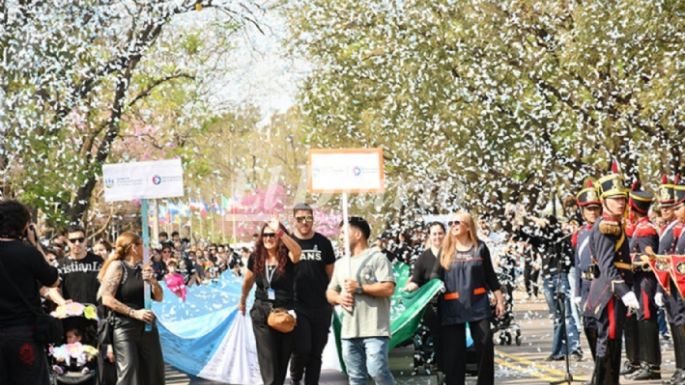 Imágenes del desfile
