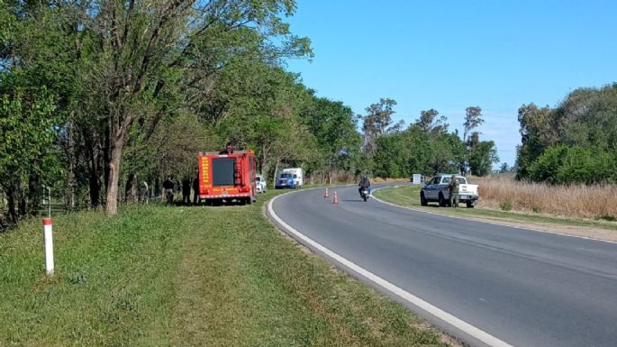 Murió un hombre tras un choque en la ruta nacional 158