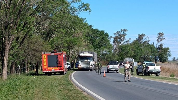Murió un hombre tras un choque en la ruta nacional 158