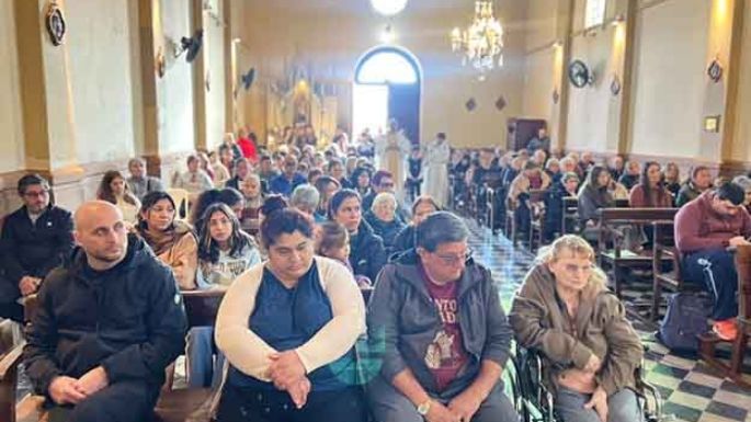 Sanabria celebró una vez más a su San Grato